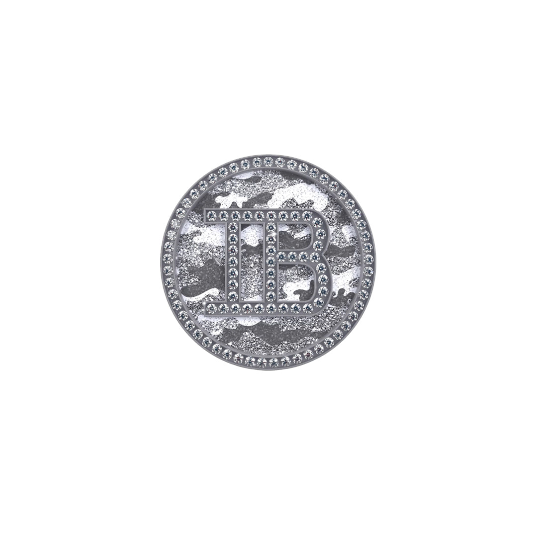 SNOW CAMO PIN